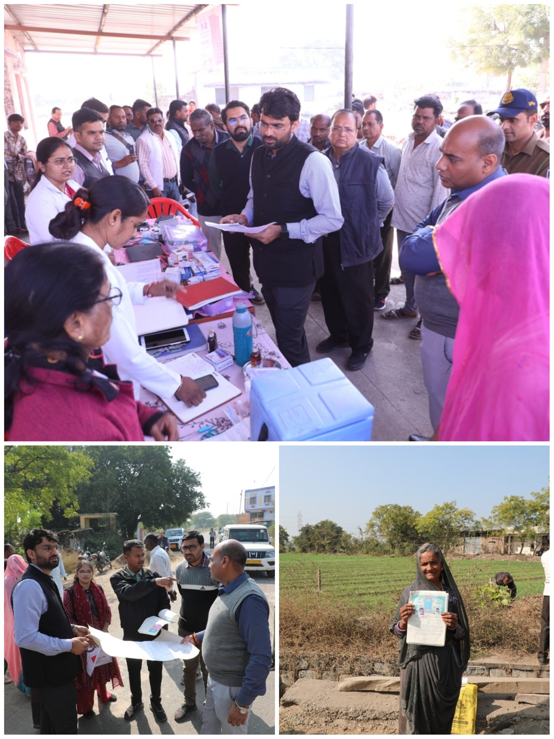 कलेक्‍टर श्री चंद्रा का एक्शन  केलूखेड़ा में मौके पर उपस्थित होकर अ.जा.वर्ग की सोहन बाई को दिलाया भू-खण्‍ड का कब्‍जा ,साथ ही जमुनिया खुर्द में सुनी ग्रामीणों की समस्‍याएं  पढ़ें पूरी खबर 